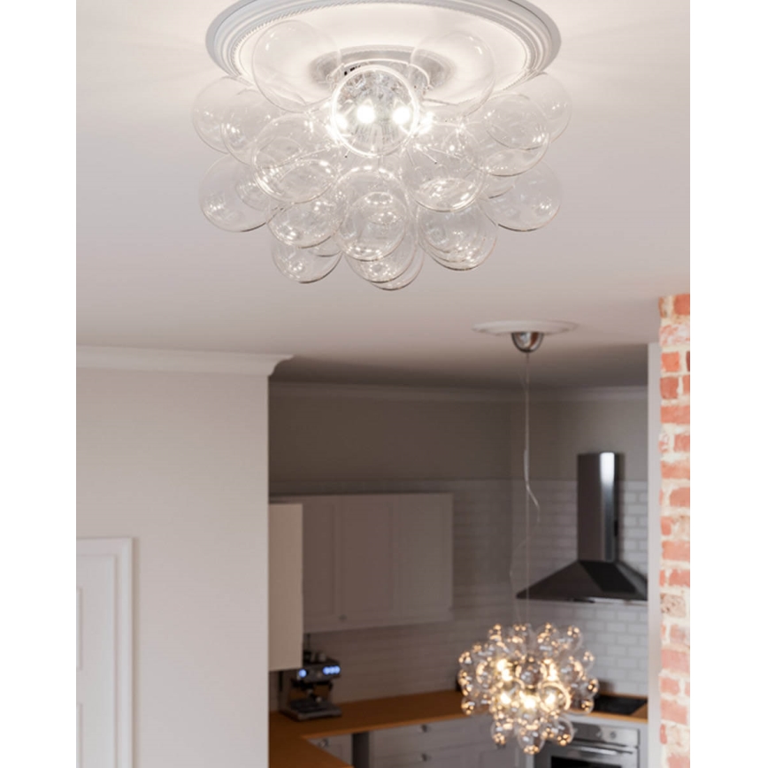 ByRydens - Ceiling light GROSS 6xG9/5W/230V clear d. 50 cm
