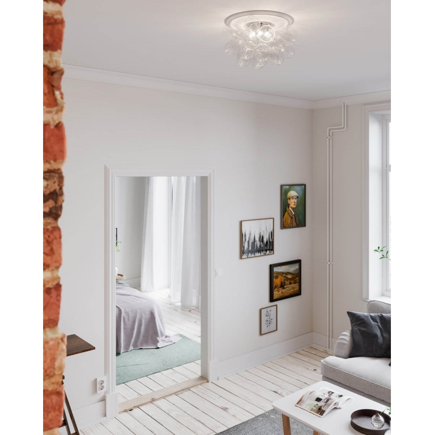 ByRydens - Ceiling light GROSS 6xG9/5W/230V clear d. 50 cm