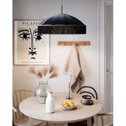 ByRydens - FRANCIS cable pendant light 1x E27/5W/230V, black