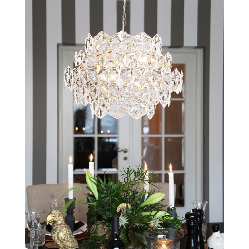 ByRydens - MONARQUE MINI Chain Chandelier 3xE14/8W/230V Clear