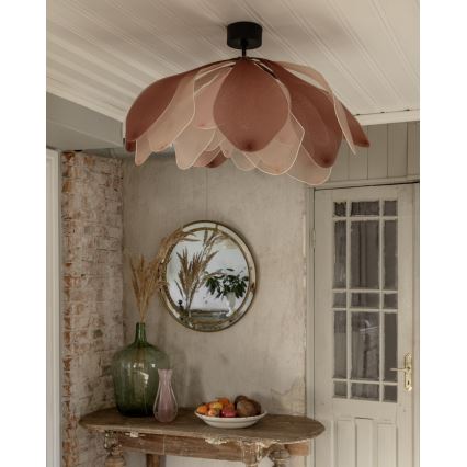 ByRydens - Flush-Mount Chandelier LOU LOU 1xE27/8W/230V Pink