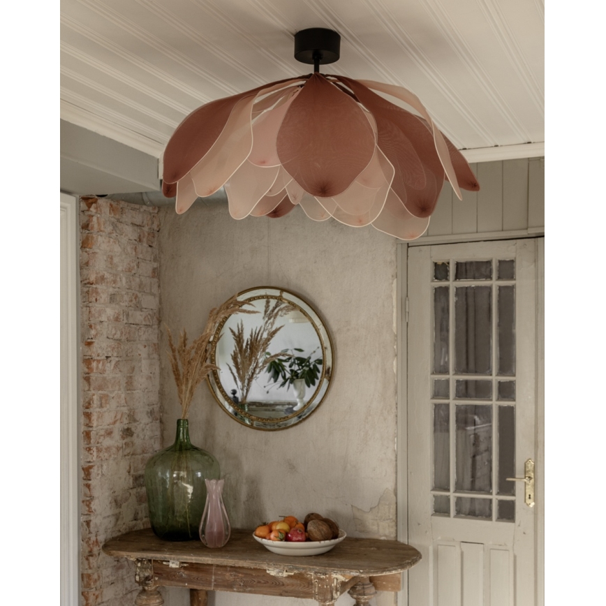 ByRydens - Flush-Mount Chandelier LOU LOU 1xE27/8W/230V Pink