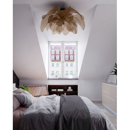 ByRydens - Flush-mount ceiling light LOU LOU 1xE27/8W/230V beige
