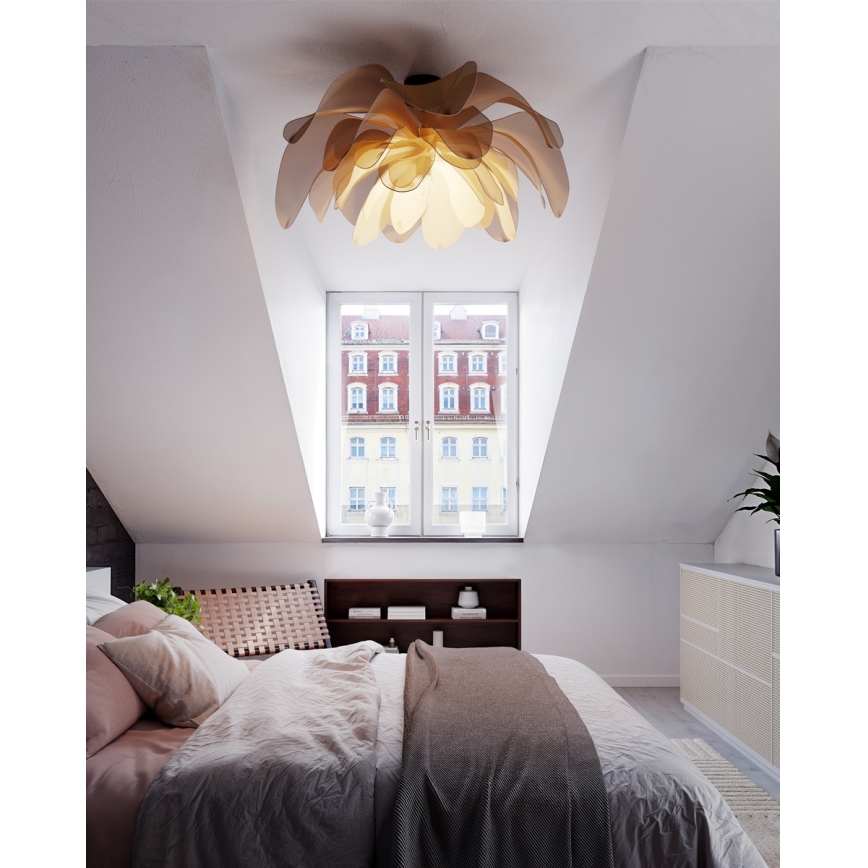 ByRydens - Flush-mount ceiling light LOU LOU 1xE27/8W/230V beige