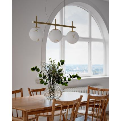 ByRydens - BELLAGIO Cable Pendant Chandelier 3xE27/8W/230V