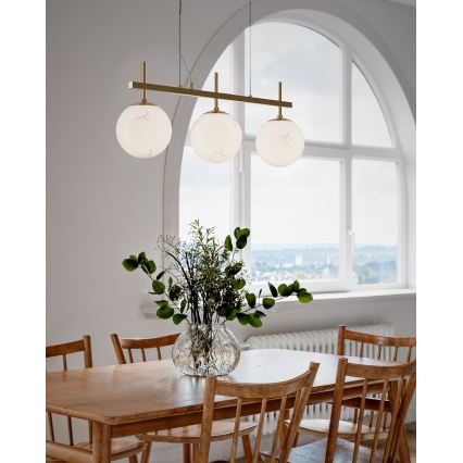 ByRydens - BELLAGIO Cable Pendant Chandelier 3xE27/8W/230V