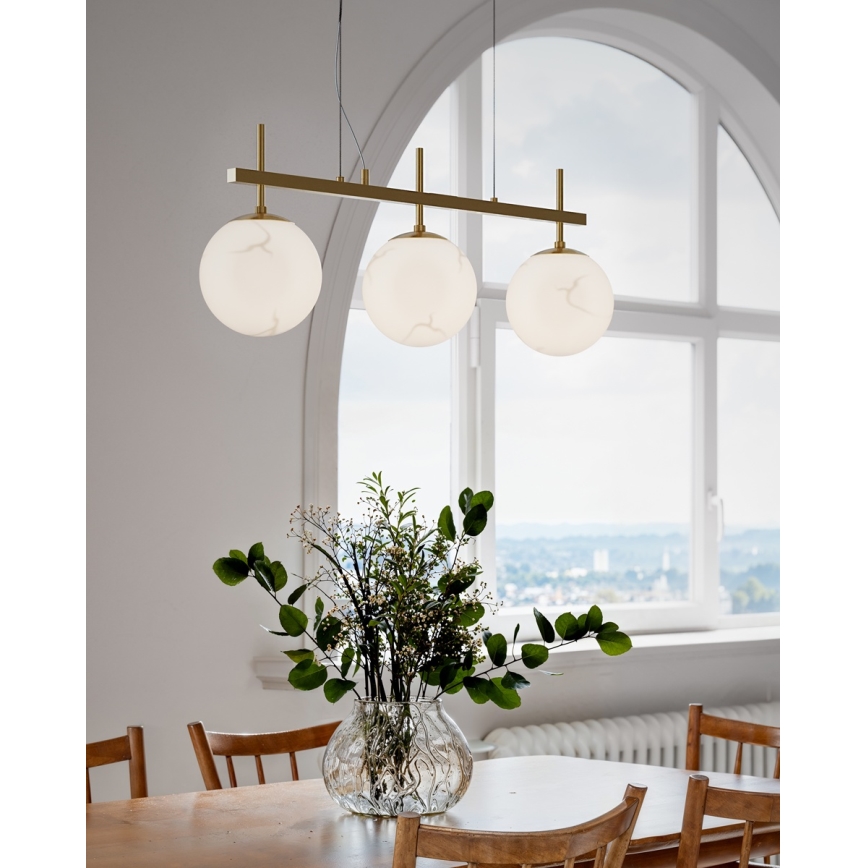 ByRydens - BELLAGIO Cable Pendant Chandelier 3xE27/8W/230V