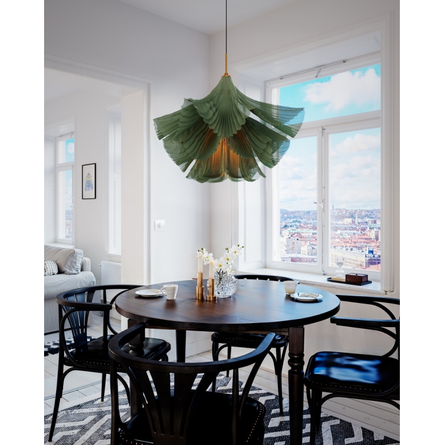 ByRydens - JULIETTE cable pendant light 1xE27/8W/230V green
