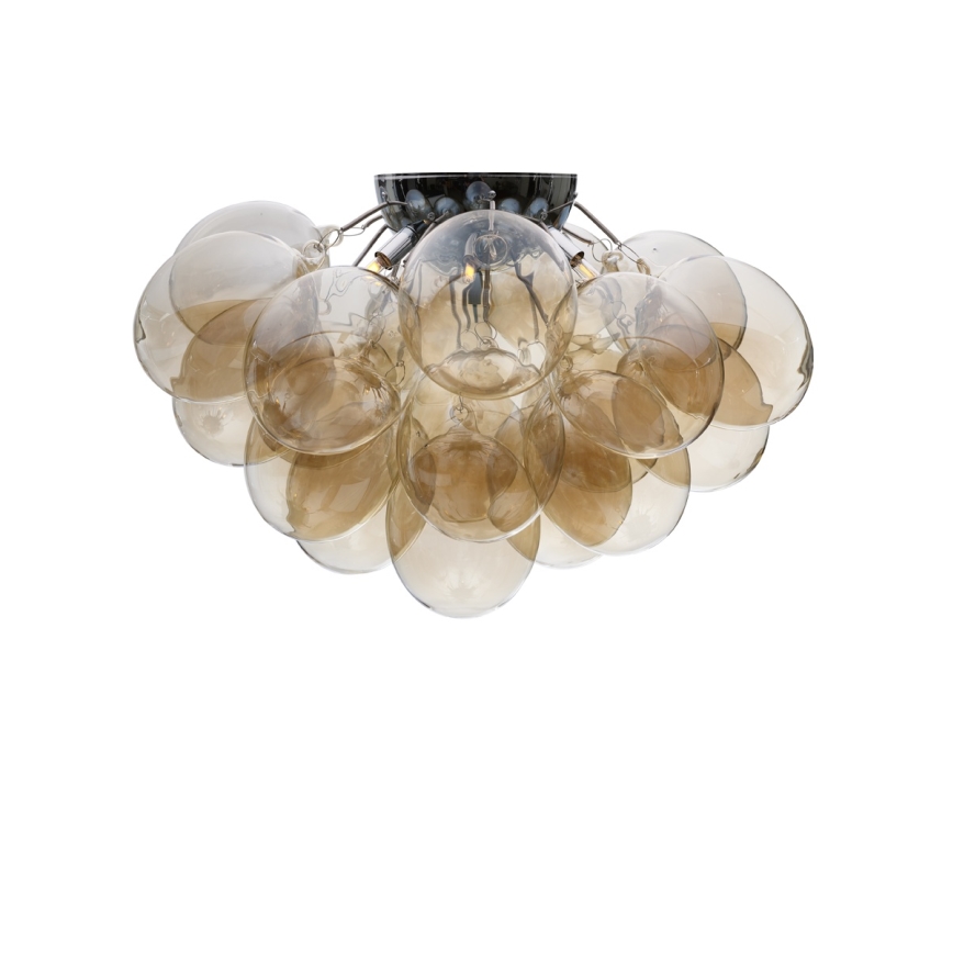 ByRydens - GROSS ceiling light 6xG9/8W/230V smoked/brown Ø 70 cm
