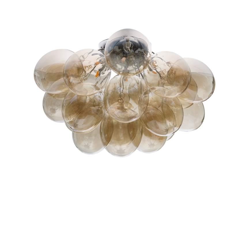 ByRydens - GROSS ceiling light 6xG9/8W/230V smoked/brown Ø 70 cm