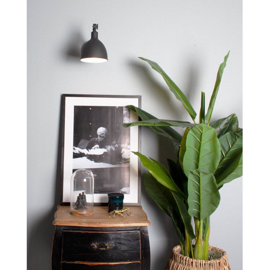 ByRydens - Wall lamp BAZAAR MINI 1xE27/5W/230V black
