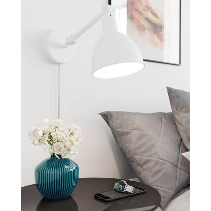 ByRydens - BAZAR Wall Light 1xE27/5W/230V White