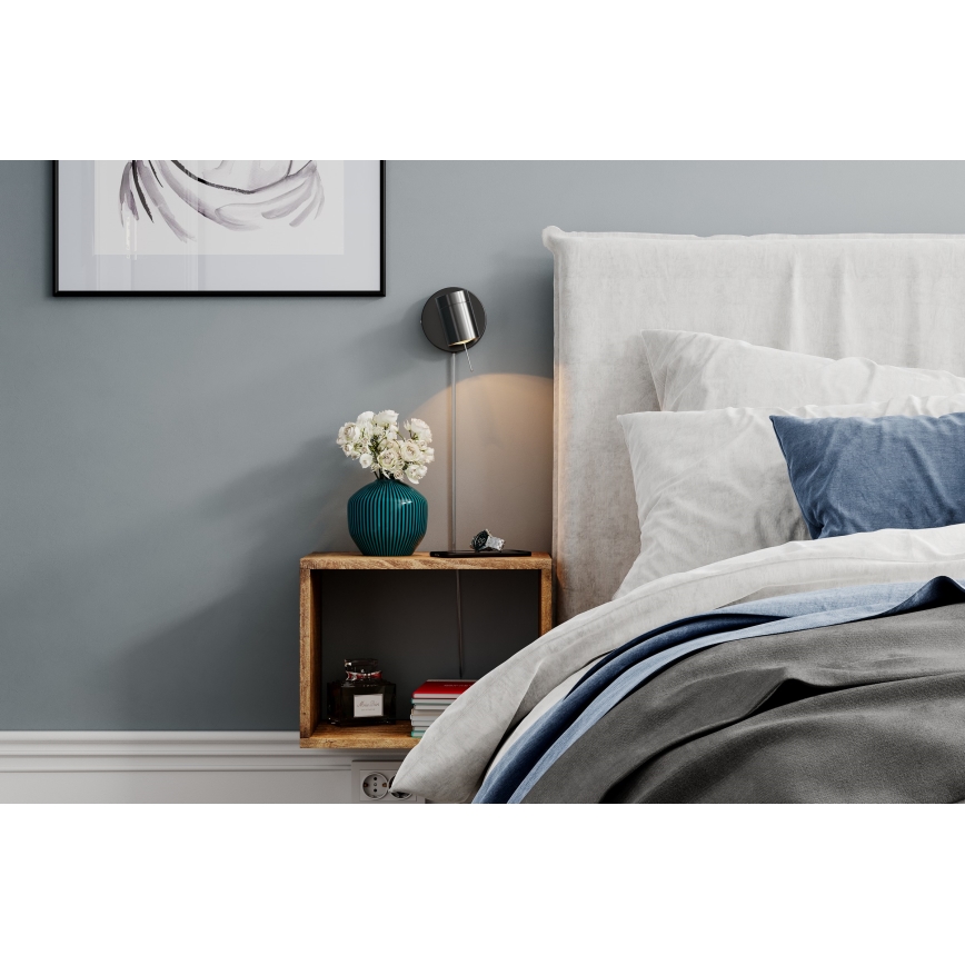 ByRydens - Dimmable wall spotlight CORRECT 1xGU10/7W/230V black