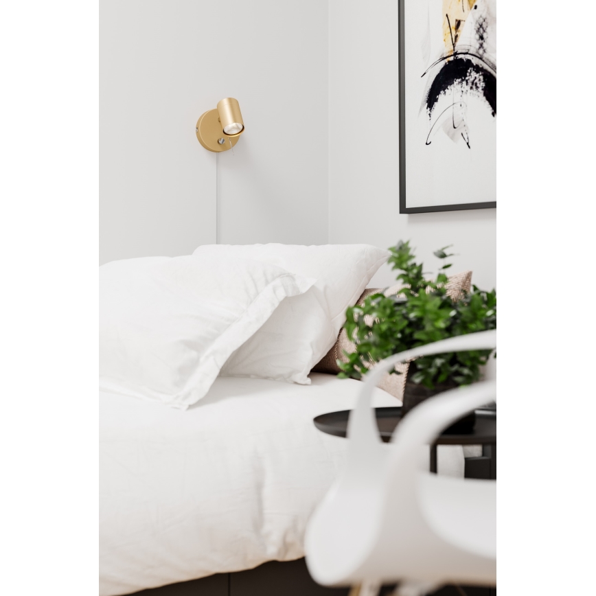 ByRydens - Dimmable wall spotlight CORRECT 1xGU10/7W/230V gold