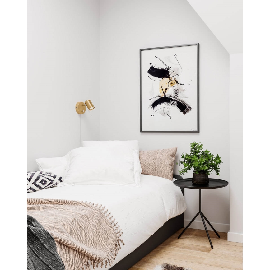 ByRydens - Dimmable wall spotlight CORRECT 1xGU10/7W/230V gold