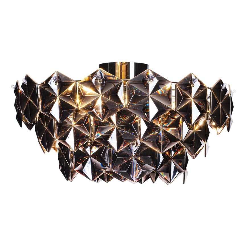 ByRydens - Ceiling light MONARQUE 3xE27/5W/230V black d. 51 cm