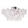 ByRydens - Ceiling light MONARQUE 3xE27/5W/230V clear d. 51 cm