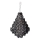 ByRydens - Chandelier on a chain MONARQUE GRANDE 11xE14/5W/230V black d. 58 cm