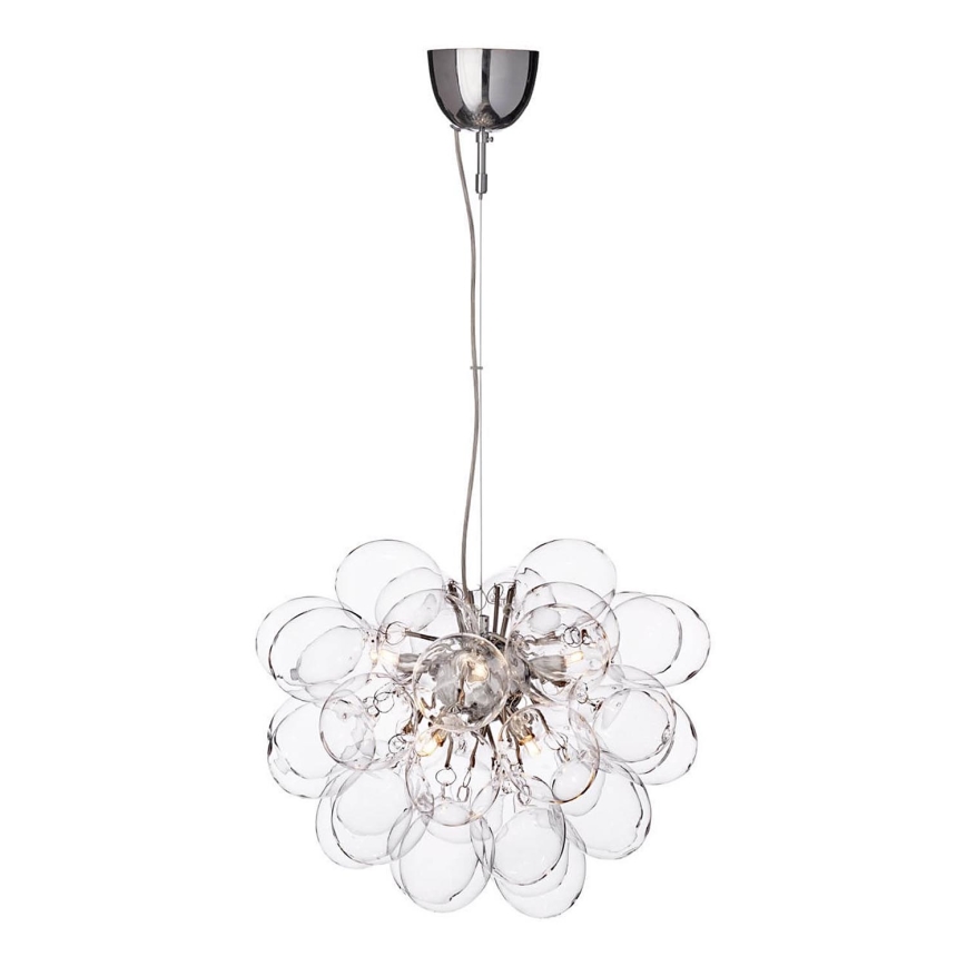 ByRydens - Chandelier on a string GROSS 8xG9/4W/230V clear d. 50 cm