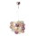 ByRydens - Chandelier on a string GROSS 8xG9/4W/230V colorful d. 50 cm