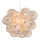 ByRydens - Chandelier on a string GROSS GRANDE 8xG9/4W/230V smoky/brown d. 62 cm
