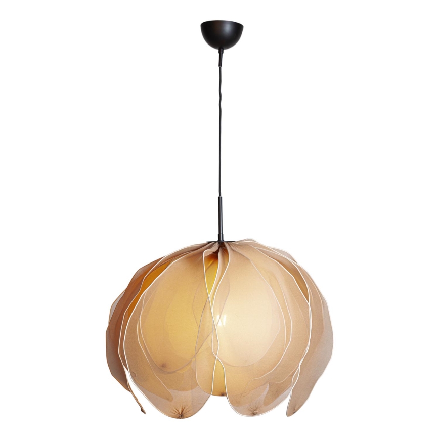 ByRydens - Chandelier on a string LOU LOU 1xE27/5W/230V beige d. 80 cm
