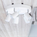 ByRydens - CORRECT Spotlight 5xGU10/7W/230V, White, Ø 30 cm