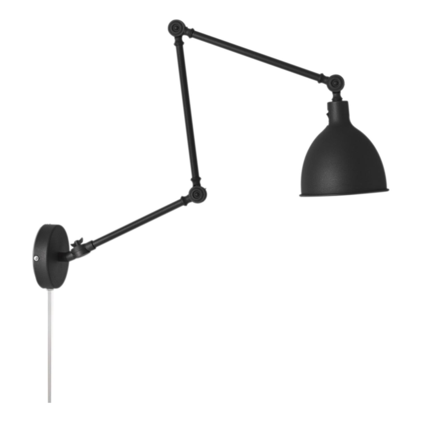 ByRydens - Dimmable wall lamp BAZAAR 1xE27/5W/230V black