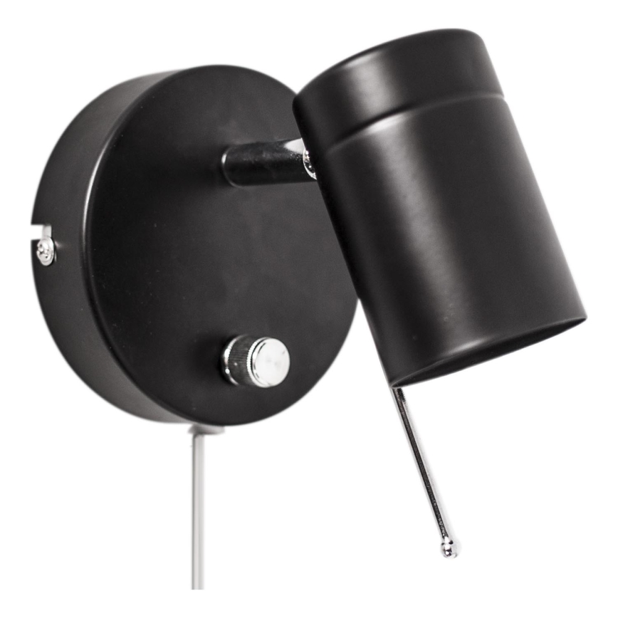 ByRydens - Dimmable wall spotlight CORRECT 1xGU10/7W/230V black