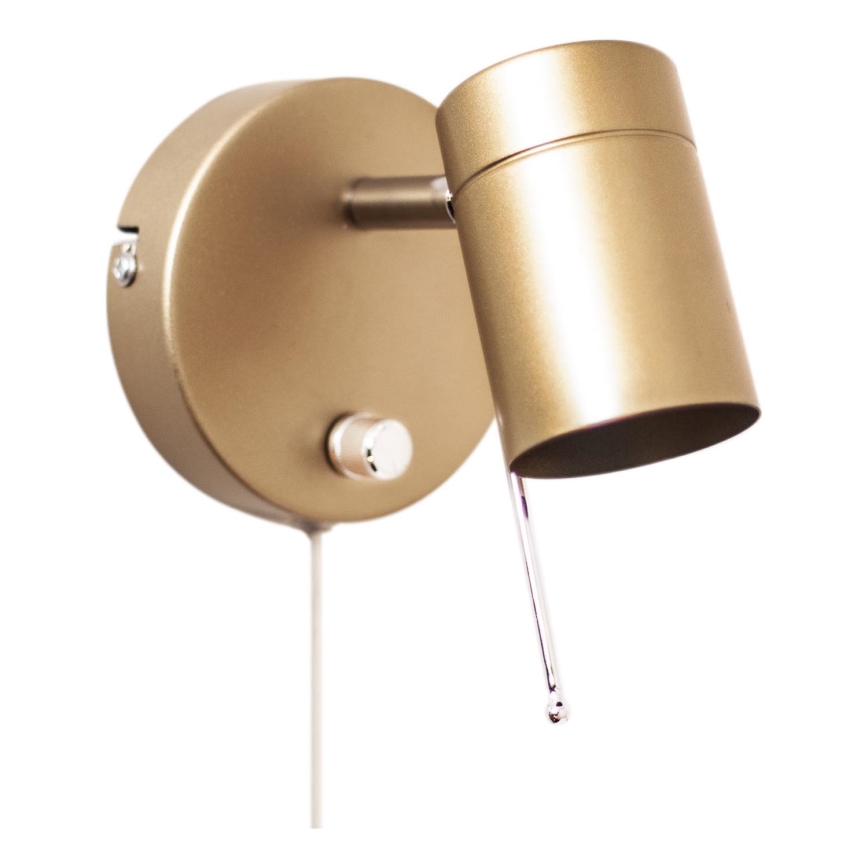 ByRydens - Dimmable wall spotlight CORRECT 1xGU10/7W/230V gold