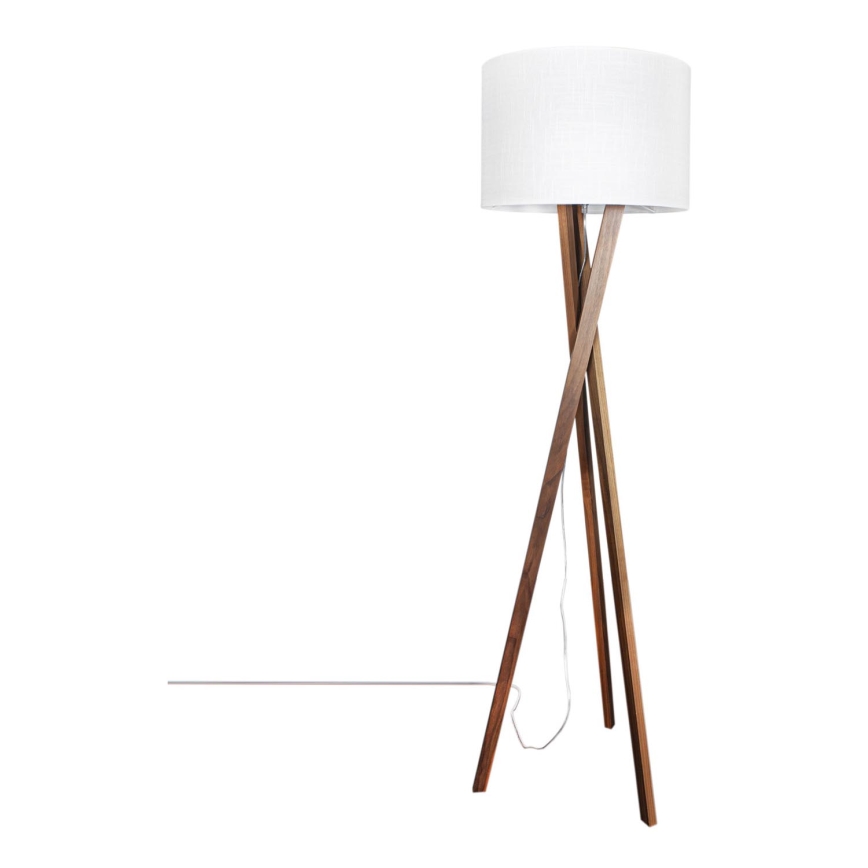 ByRydens - Floor lamp VEGA 1xE27/5W/230V brown/white
