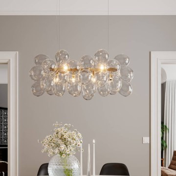 ByRydens - GROSS BAR cable pendant 8xG9/8W/230V clear
