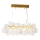 ByRydens - GROSS BAR Cable-Suspended Chandelier 8xG9/4W/230V, Clear Glass