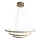 ByRydens - LED Chandelier on a string TRIONE LED/45W/230V brown d. 80 cm
