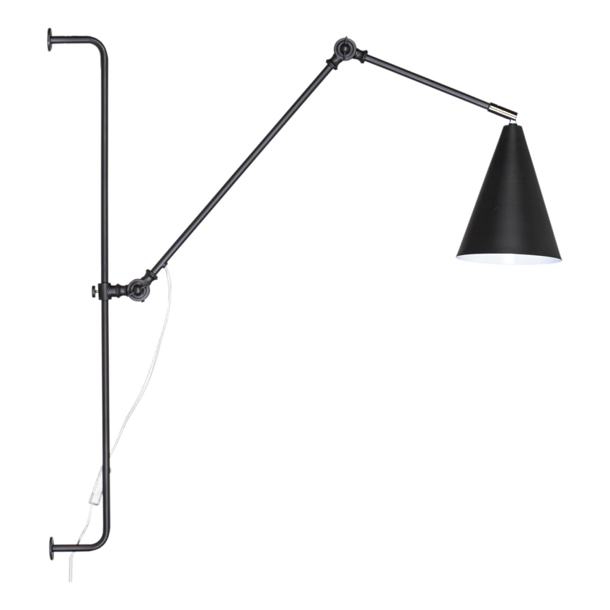 ByRydens - Wall lamp YUKON 1xE27/5W/230V black
