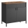 Cabinet FIRA black/brown