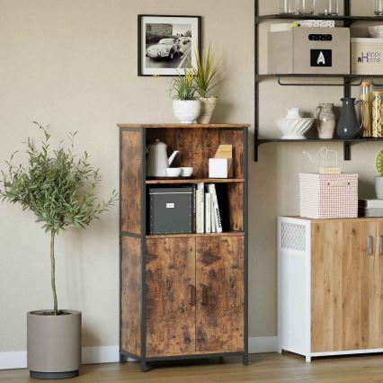 Cabinet FIRA brown/black
