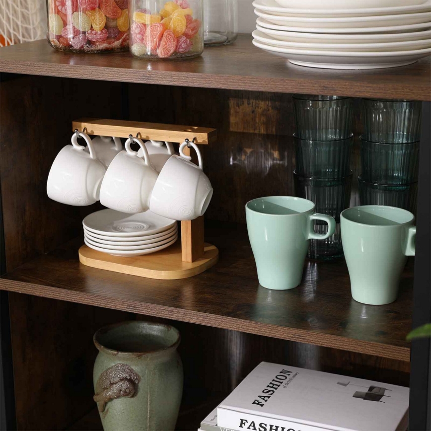 Cabinet FIRA brown/black