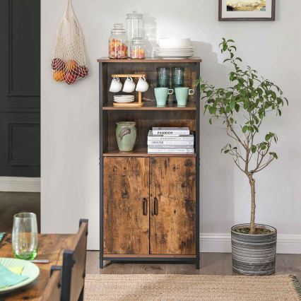 Cabinet FIRA brown/black