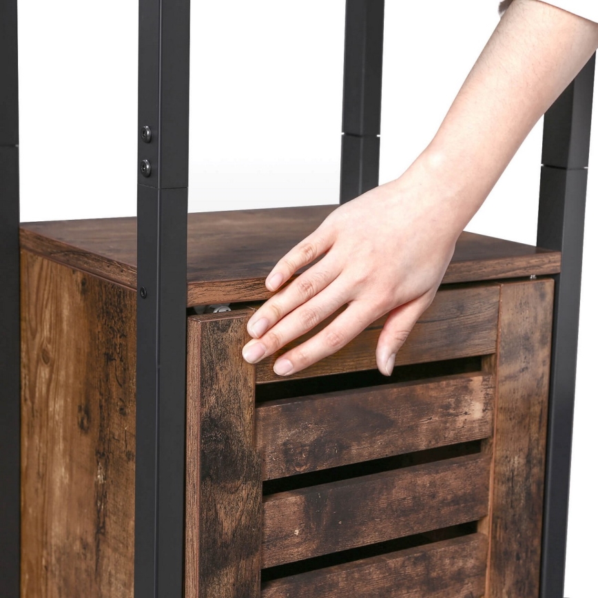 Cabinet FIRA brown/black