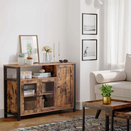 Cabinet FIRA brown/black