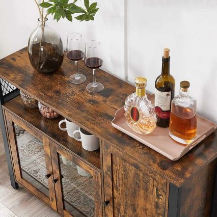 Cabinet FIRA brown/black