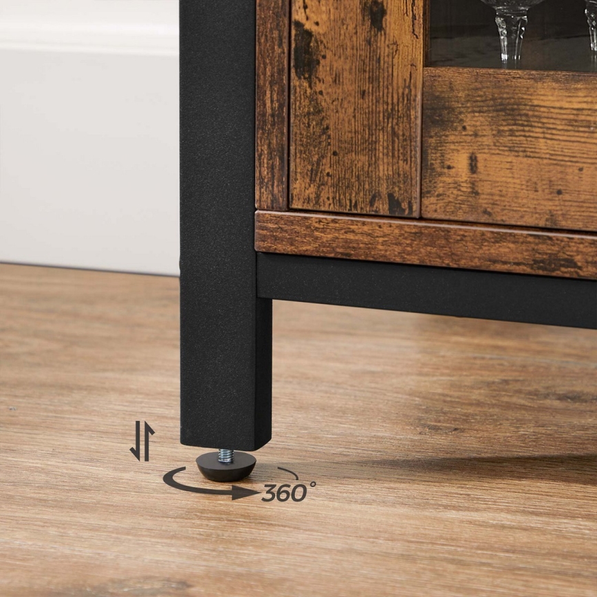 Cabinet FIRA brown/black