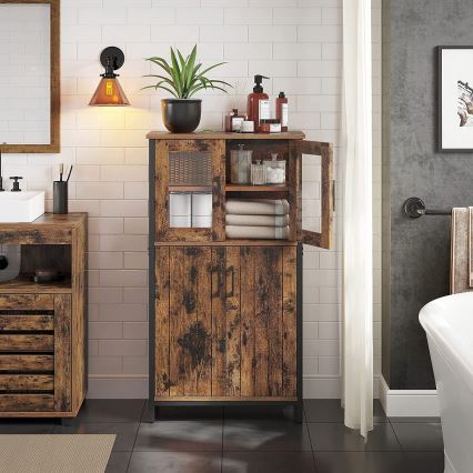 Cabinet FIRA brown/black