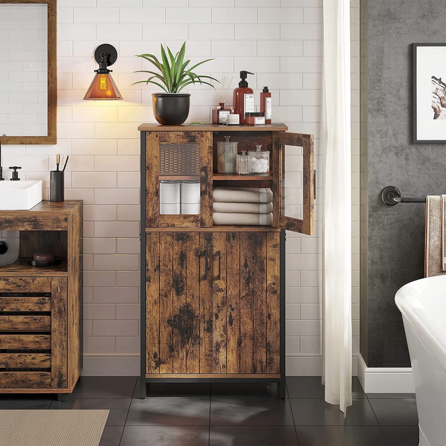 Cabinet FIRA brown/black