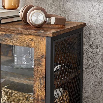 Cabinet FIRA brown/black