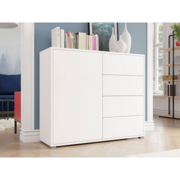 Cabinet GESITA 93x41 cm white