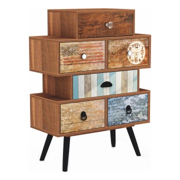 Cabinet MEZO 85x63 cm brown
