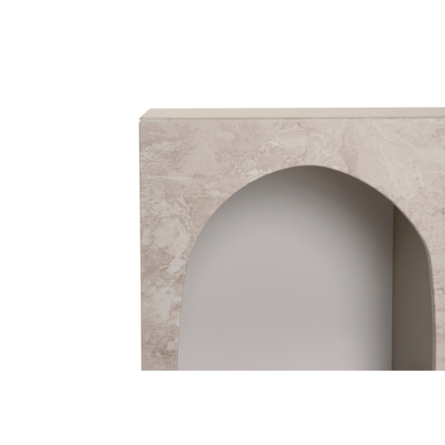 Cabinet REVE 120x37 cm travertine
