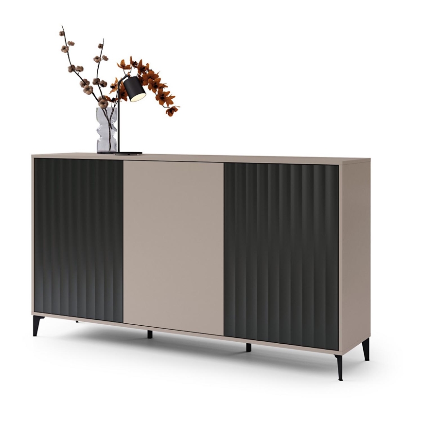 Cabinet RONJA taupe/black